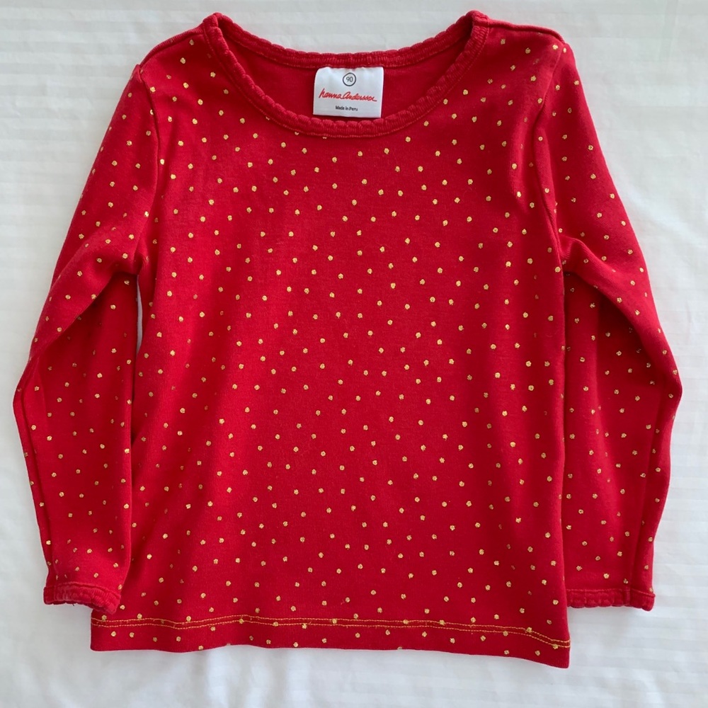 Hanna Andersson Girls long sleeve top